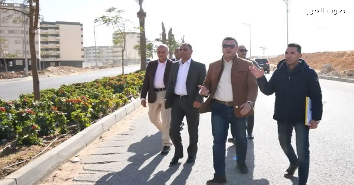 وزير الإسكان يزور مشروعي الموقف الإقليمي والمجمع الشرطي في مدينة حدائق العاصمة