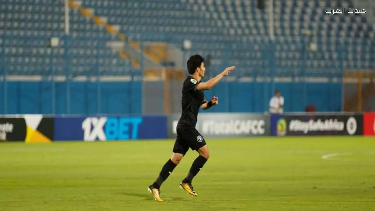 إسلام عيسي يحرز هدف سيراميكا كليوباترا الأول في مواجهة المصري