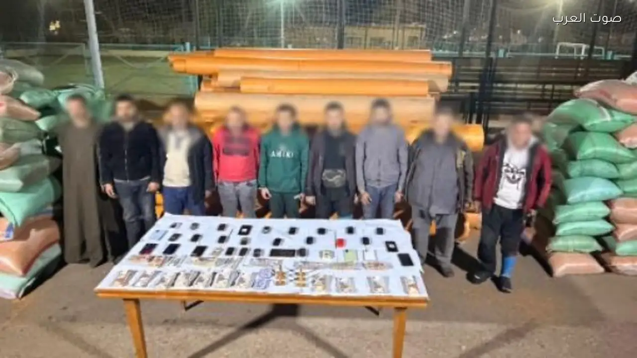 إلقاء القبض على عصابة سرقة مواسير الغاز في قنا