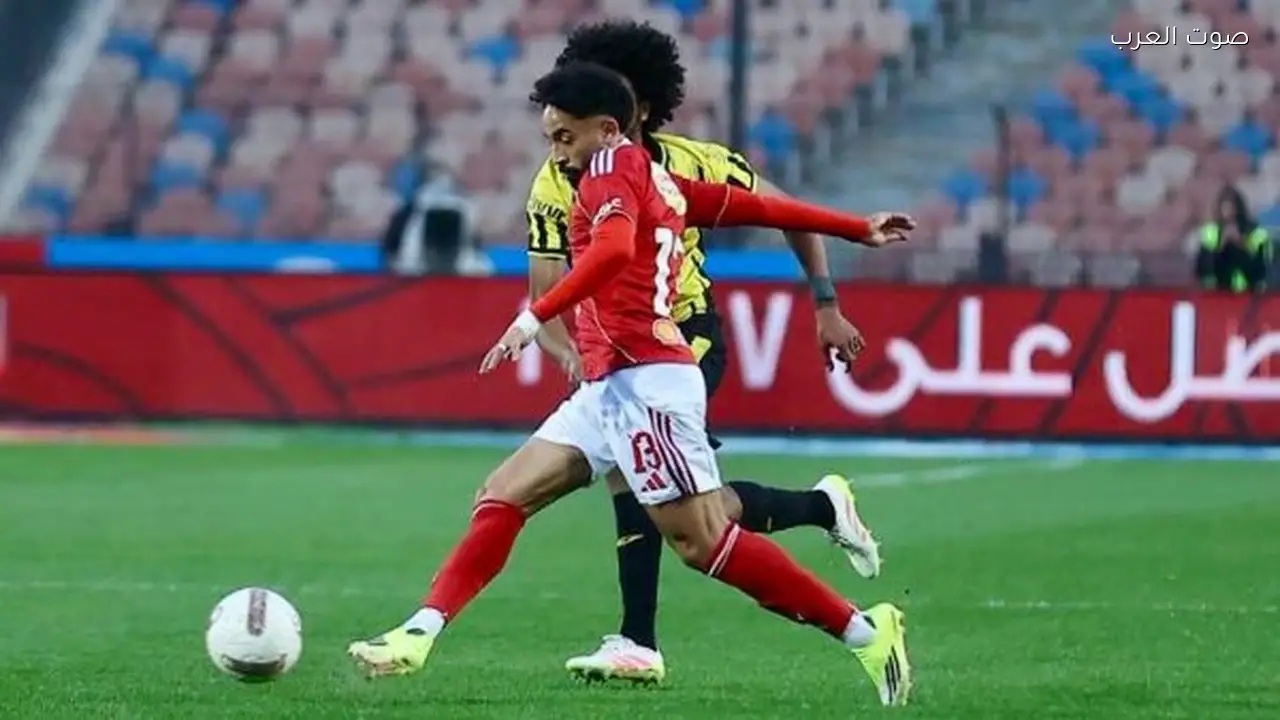 الأهلي يتقدم بثنائية على وادي دجلة بعد 65 دقيقة