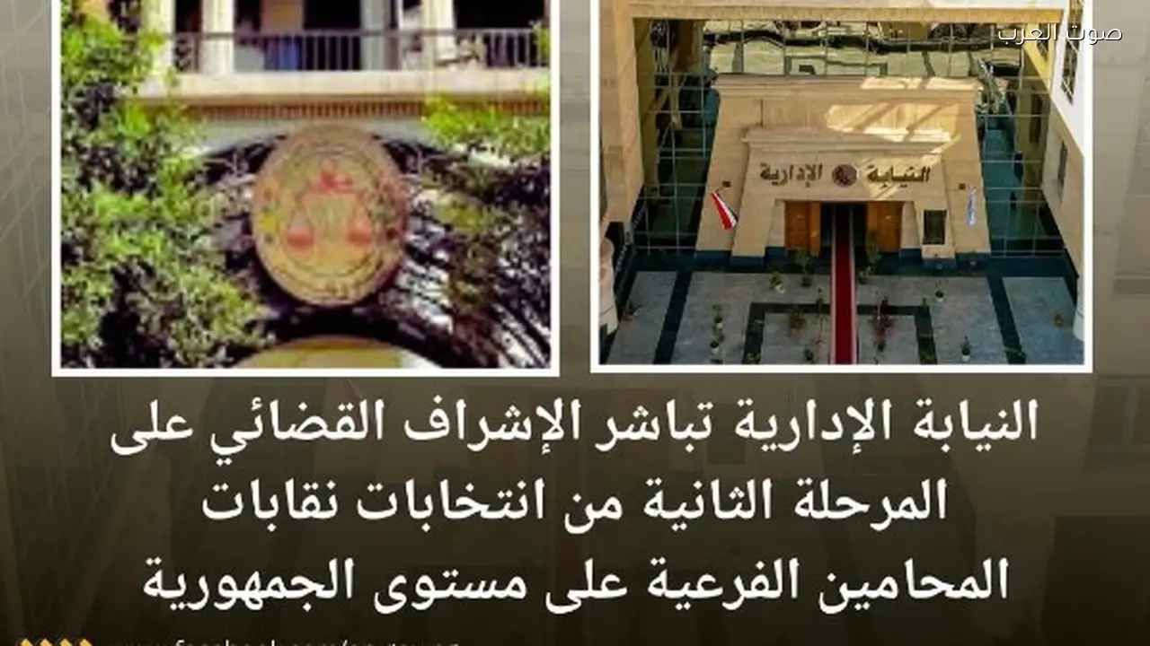 النيابة الإدارية تشرف على المرحلة الثانية من انتخابات نقابات المحامين