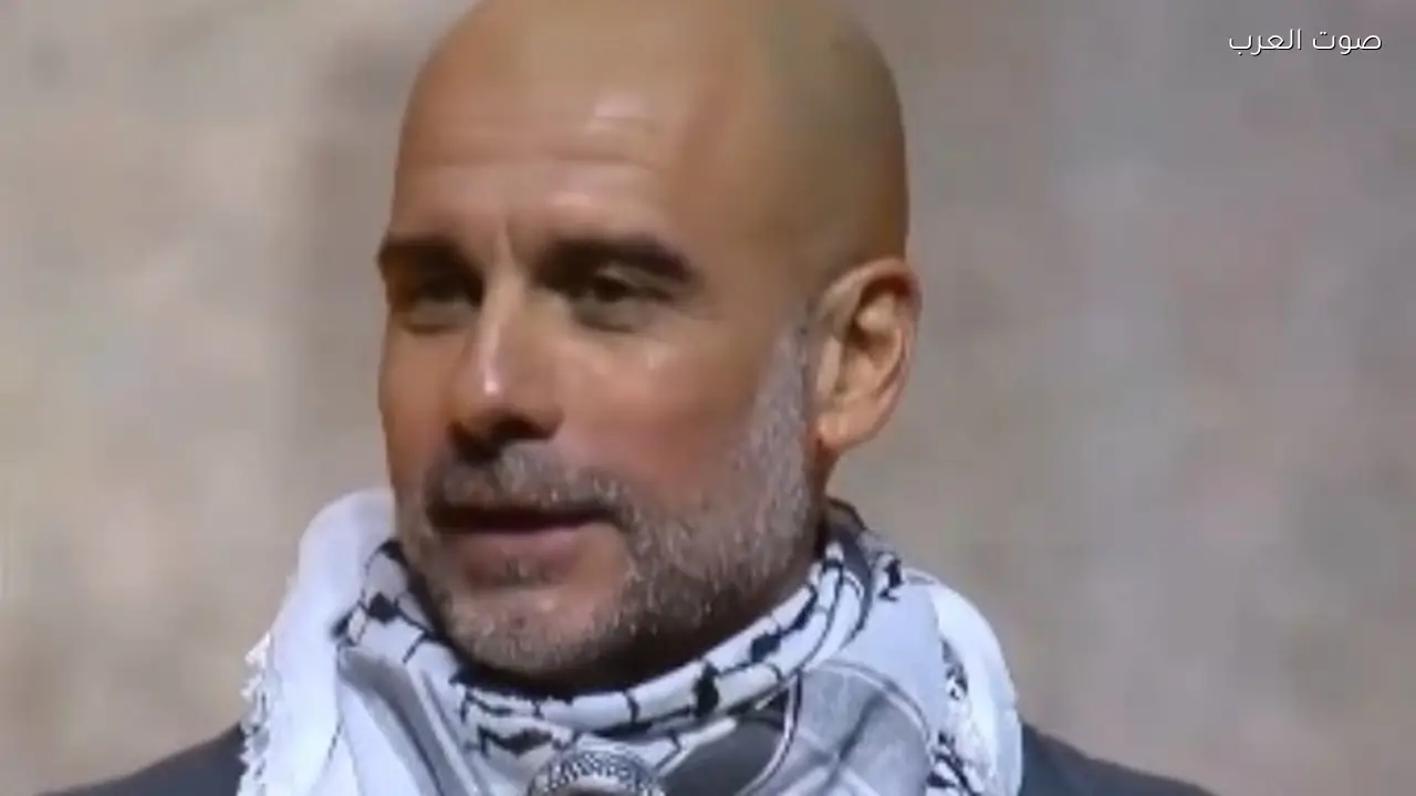 جوارديولا يدعم أطفال غزة في فعالية خيرية ببرشلونة