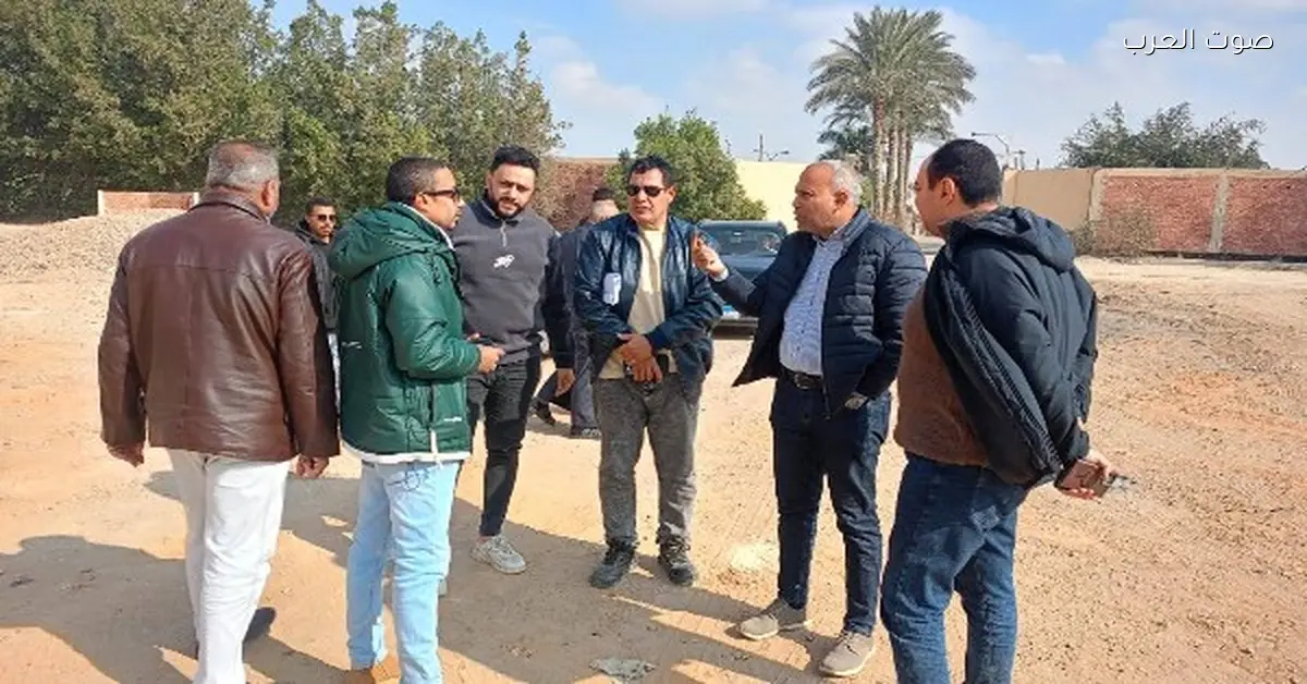 رئيس جهاز مدينة الشروق يزور مواقع أعمال المرافق والطرق في الرابية والزهرة