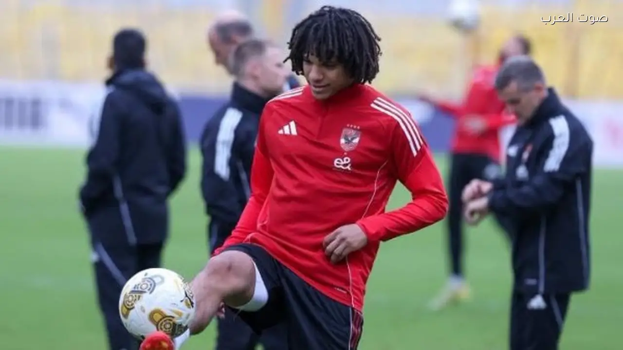 مروان عثمان يقود هجوم الأهلي ضد وادي دجلة بالدوري