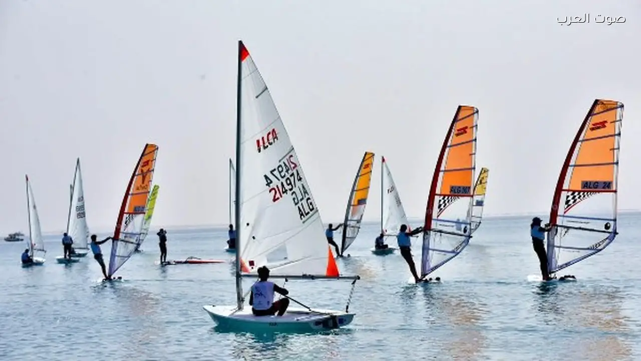 منافسات اليوم الثاني للبطولة العربية للشراع في مصر 2026