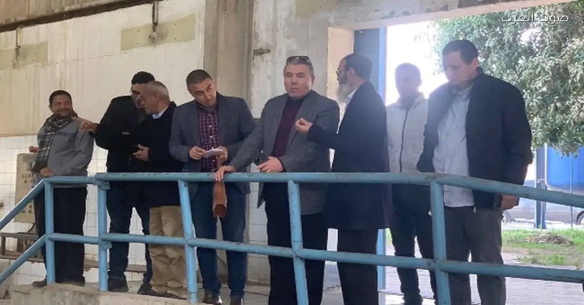 نائب رئيس الشركة القابضة يتفقد محطة مياه الكريمات ويستعرض جاهزية المحطات المتعددة