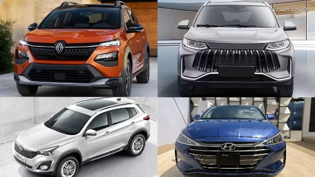 5 سيارات أوتوماتيك موديل 2026 في مصر بسعر أقل من مليون جنيه
