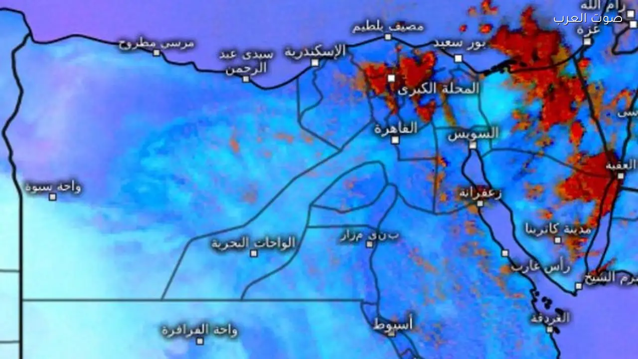 أمطار خفيفة ونشاط للرياح في بعض المناطق اليوم