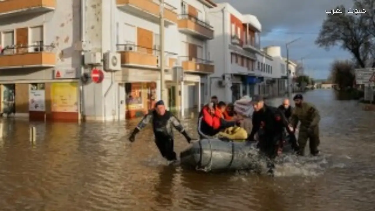 أمطار وفيضانات تضرب أوروبا وشمال أفريقيا بسبب منخفض ليوناردو