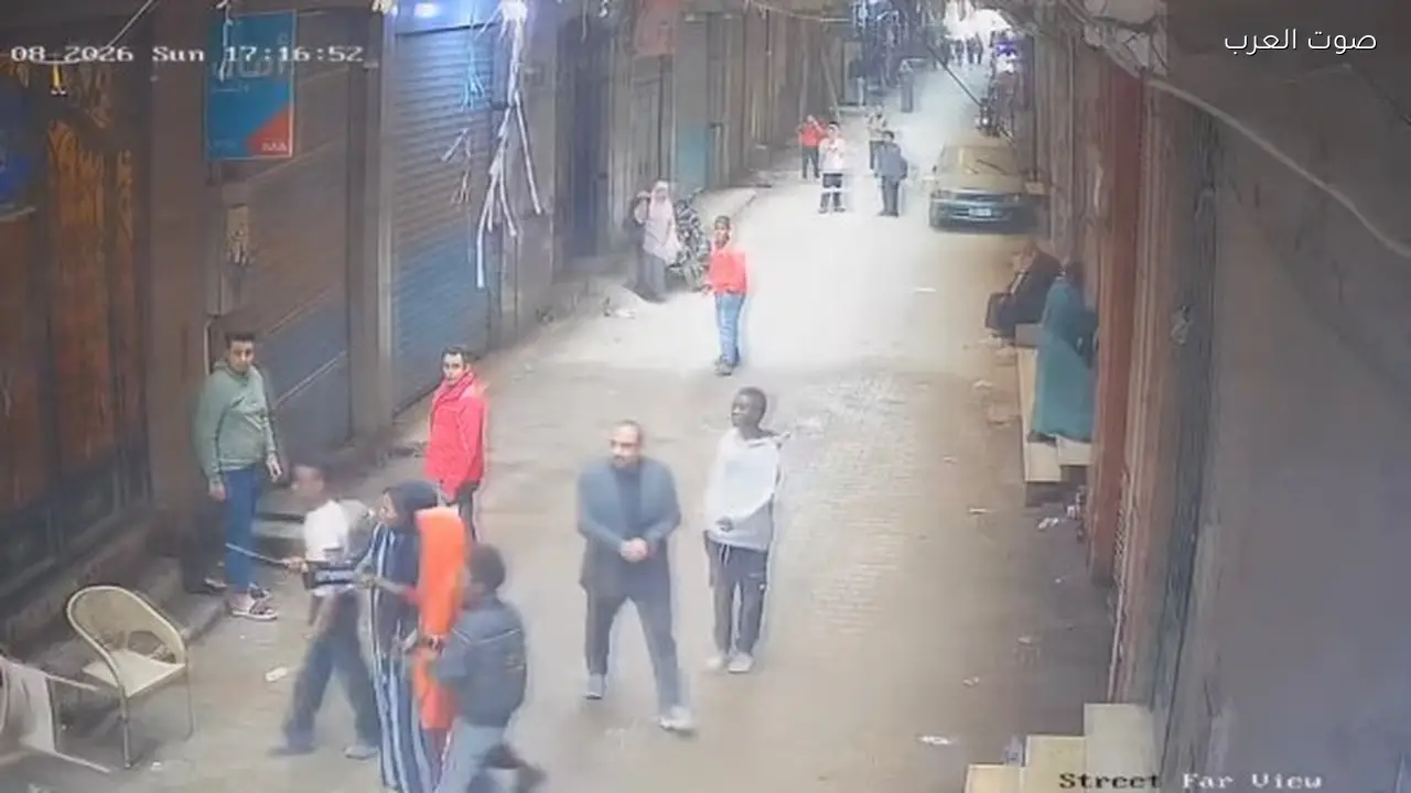 أمن الجيزة يحقق في فيديو اعتداء سودانيين على صاحب محل بسلاح أبيض