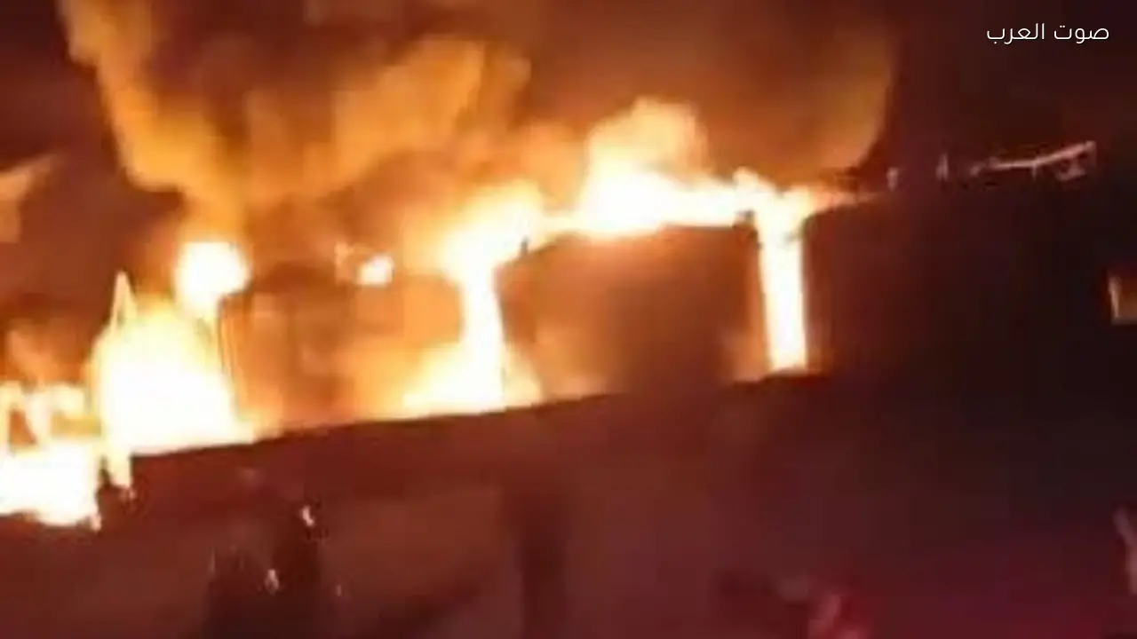 إصابة 8 أشخاص في حريق بشونة خشب بالدقهلية