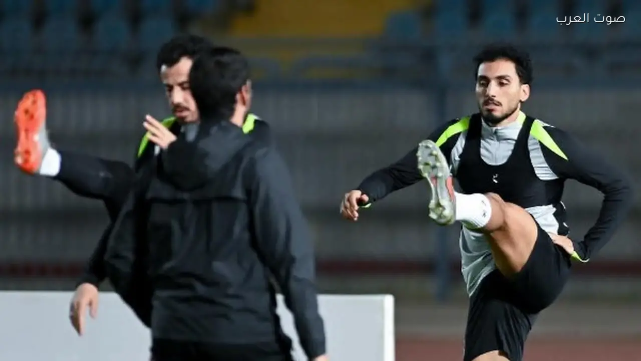 استعدادات الزمالك لمواجهة المصري في لقطات حصرية