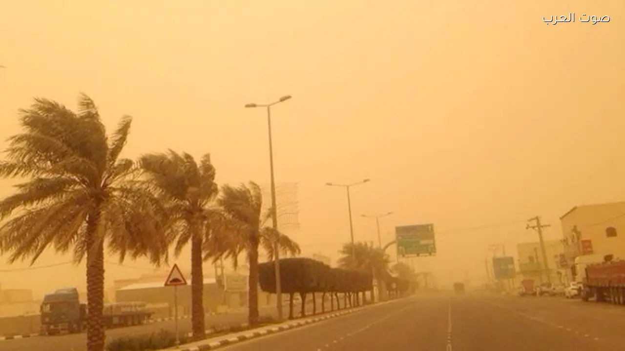 الأرصاد تحذر من رياح مثيرة للرمال غدًا في هذه المناطق