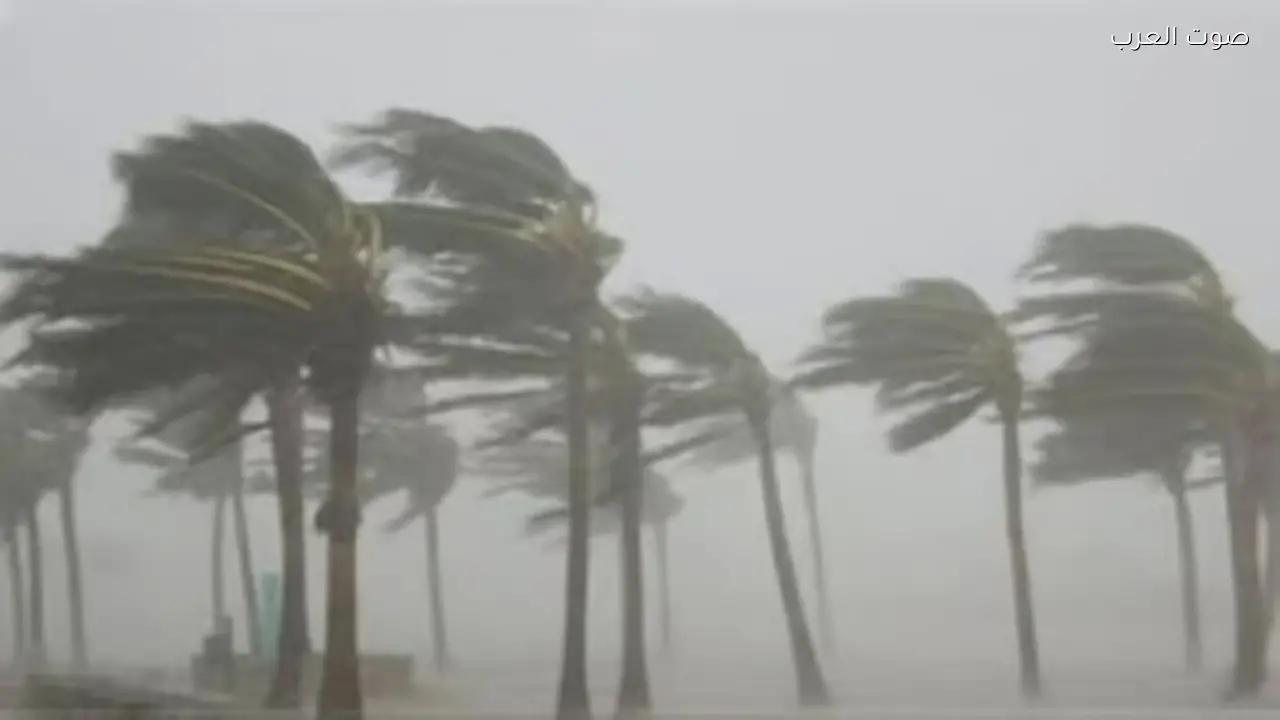 الأرصاد تحذر من رياح نشطة في الحدود الشمالية