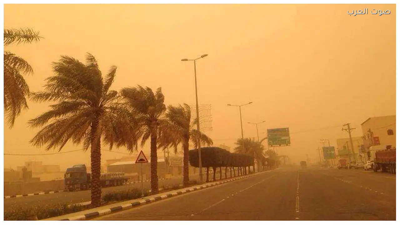 الأرصاد تحذر من رياح نشطة وأتربة في سكاكا و3 محافظات بالجوف