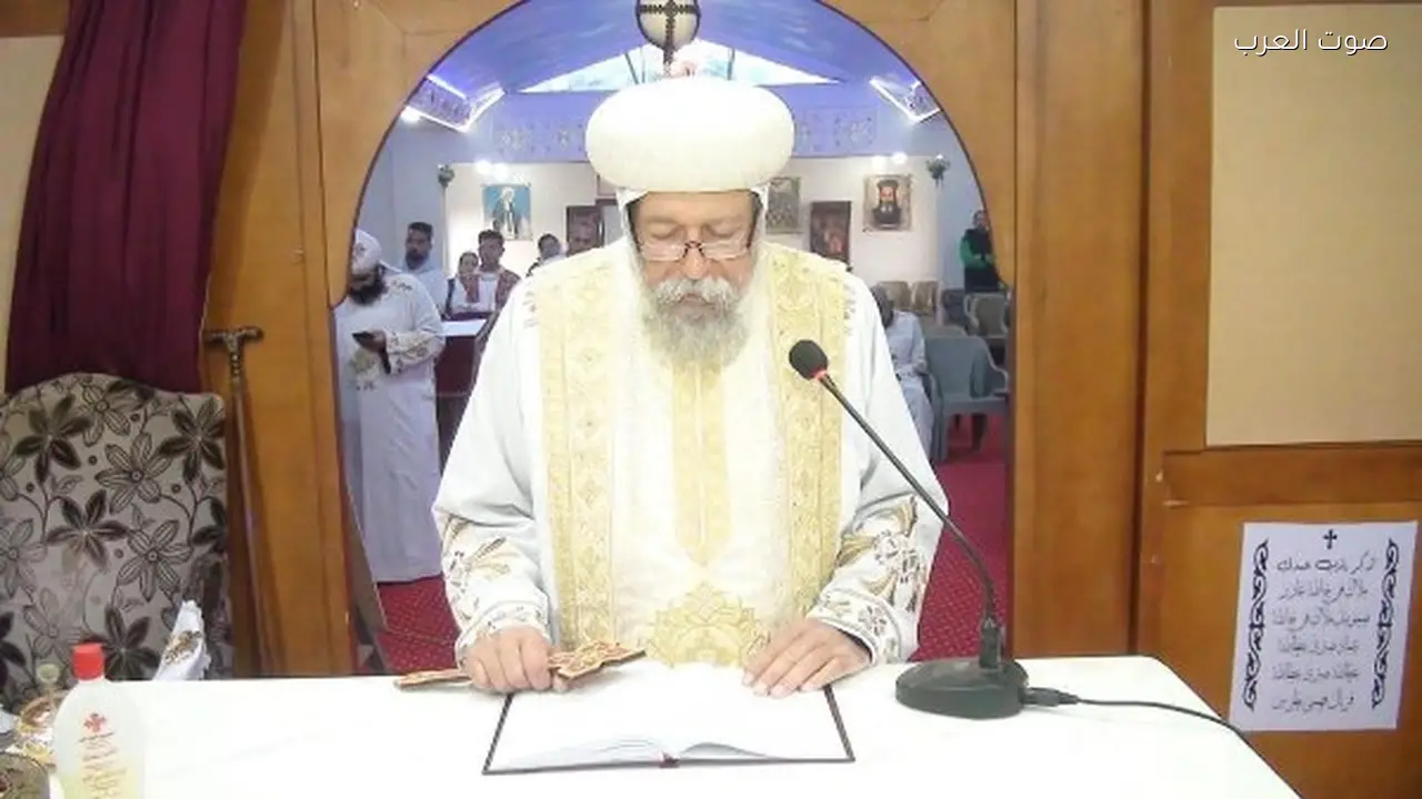 الأنبا إيلاريون يفتتح كنيسة القديسين أباكير ويوحنا في البحيرة