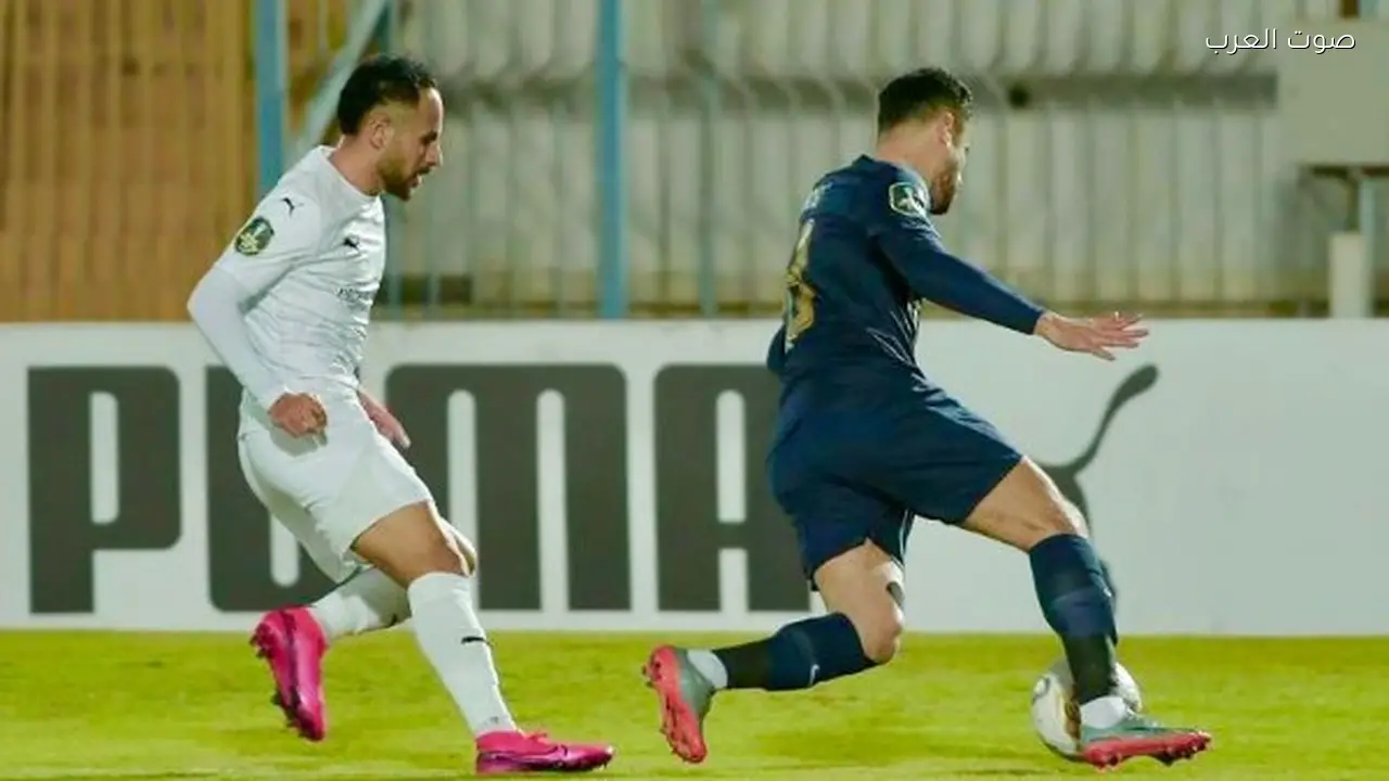 التعادل الإيجابي يسيطر على مباراة المصري والزمالك بعد 70 دقيقة