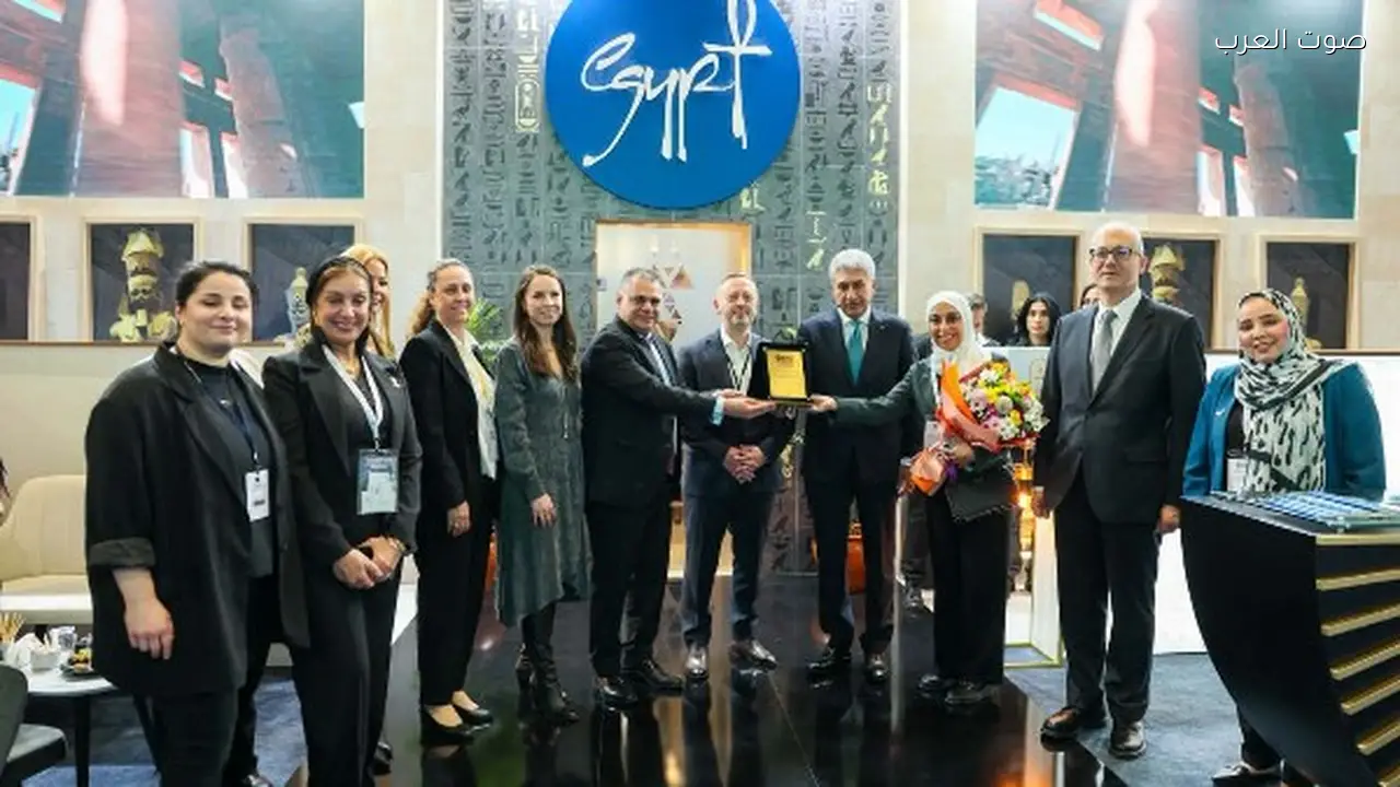 الجناح المصري في معرض EMITT يفوز بجائزة أفضل جناح