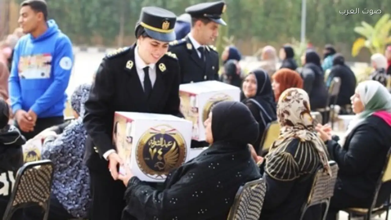 الداخلية توزع عبوات غذائية مجانية للفئات الأكثر احتياجًا خلال رمضان