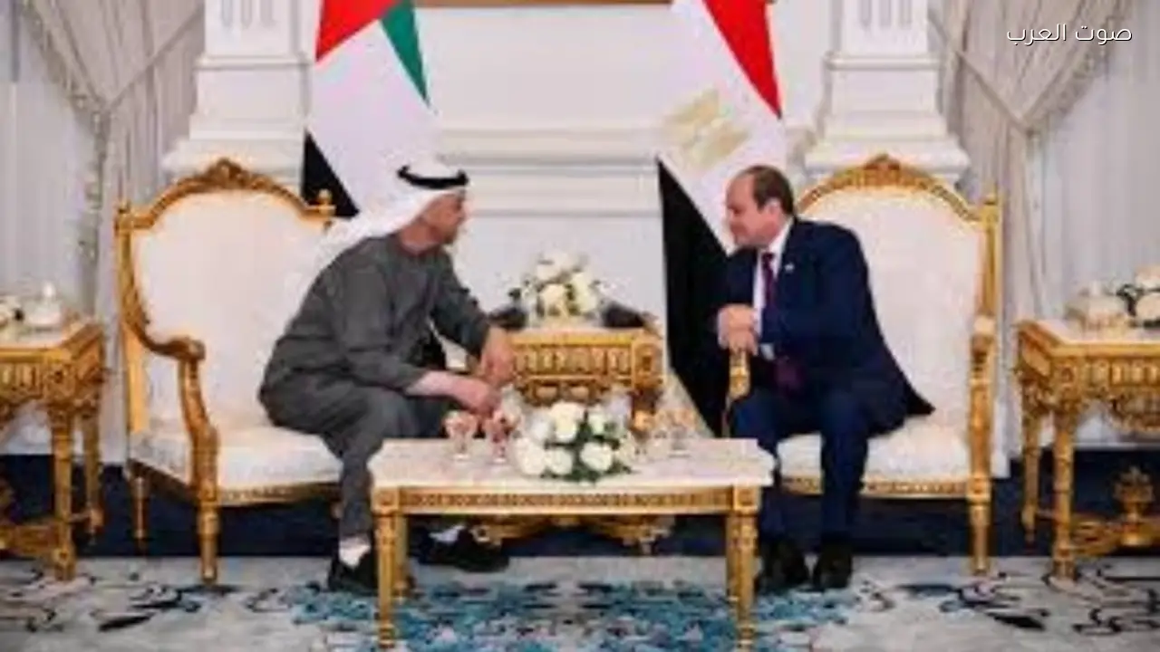 الرئيس السيسي وبن زايد يطالبان بتنفيذ خطة ترامب للسلام في غزة