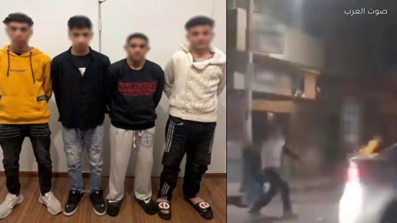 القبض على 4 أشخاص ألقوا زجاجات مياه على السيارات في الغربية