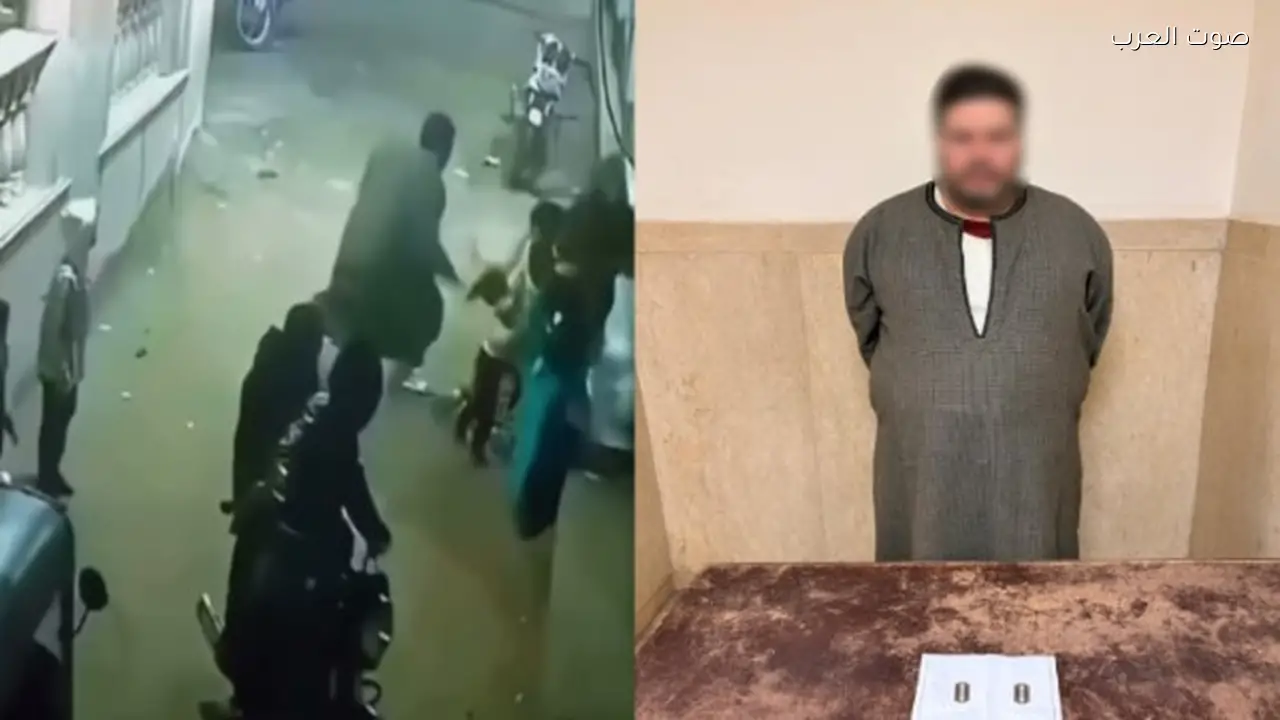 القبض على بائع اعتدى على سيدة بسلاح أبيض في الجيزة