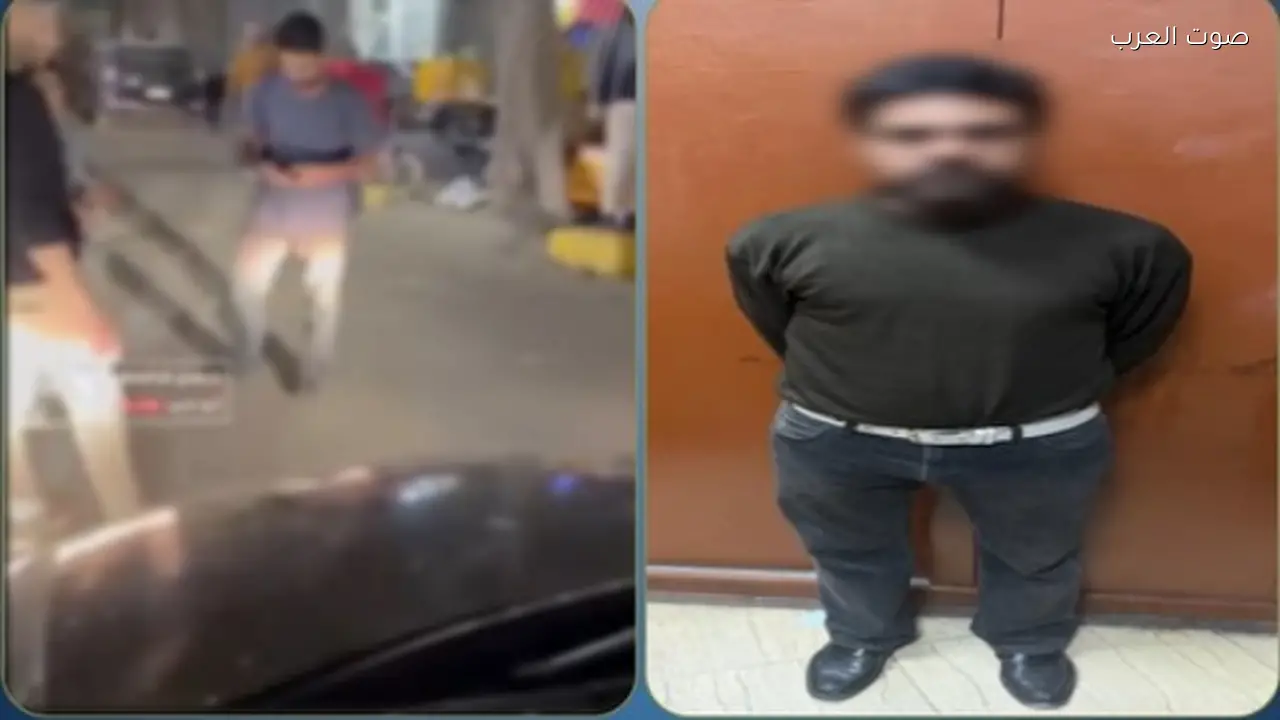 القبض على سايس اعتدى على سيارة مواطن في الجيزة بسبب أجرة الركنة