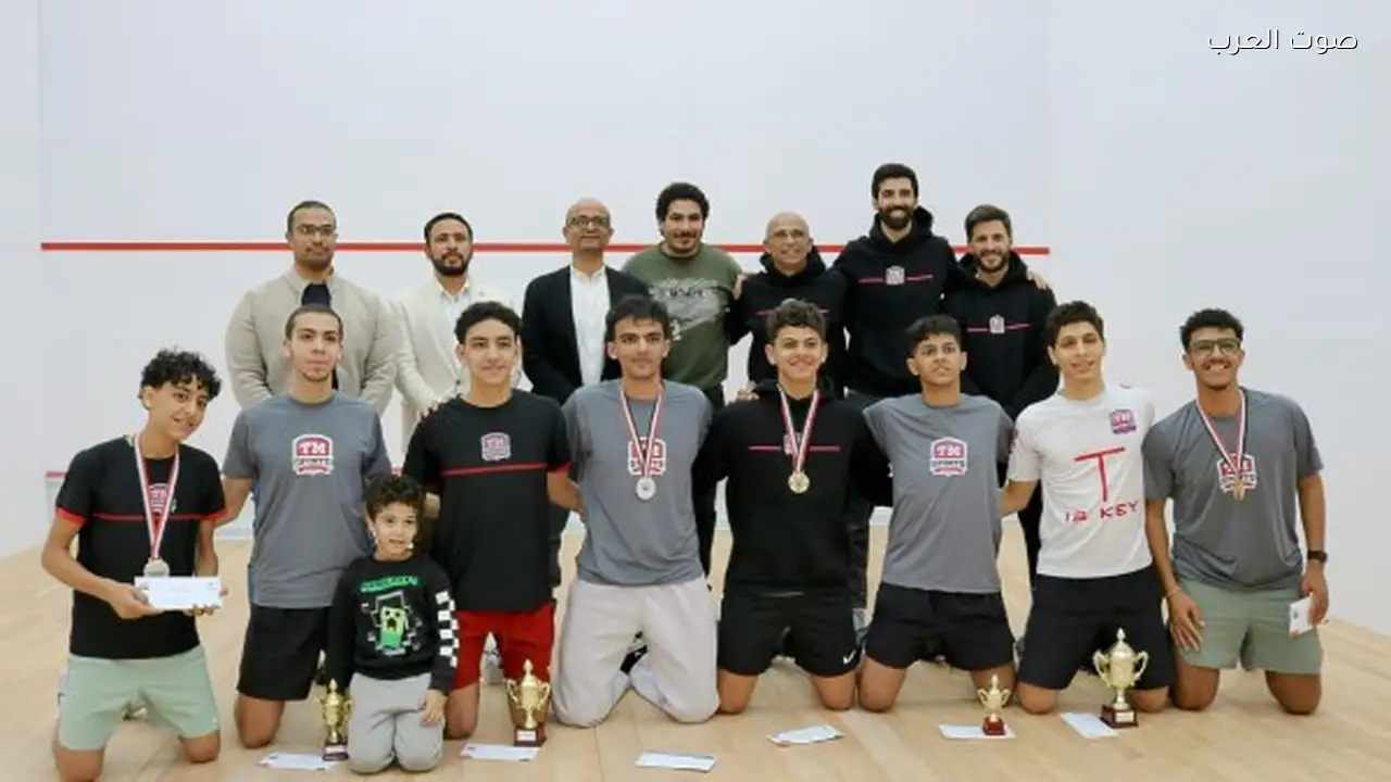 النادي يحقق إنجازًا في بطولة سيليا الودية للإسكواش