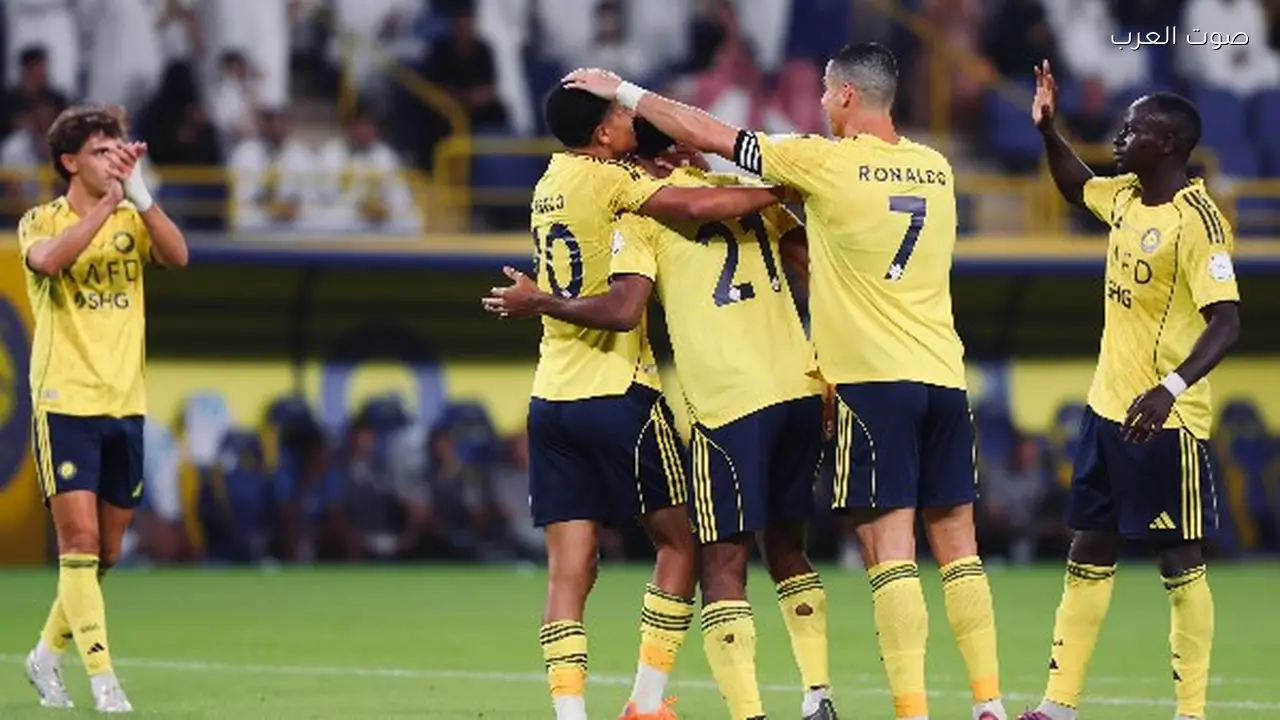 النصر يتصدر الدوري السعودي بعد الفوز على الفيحاء