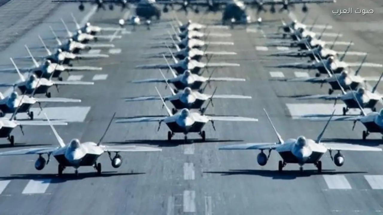 انتشار 50 طائرة مقاتلة أمريكية في الشرق الأوسط