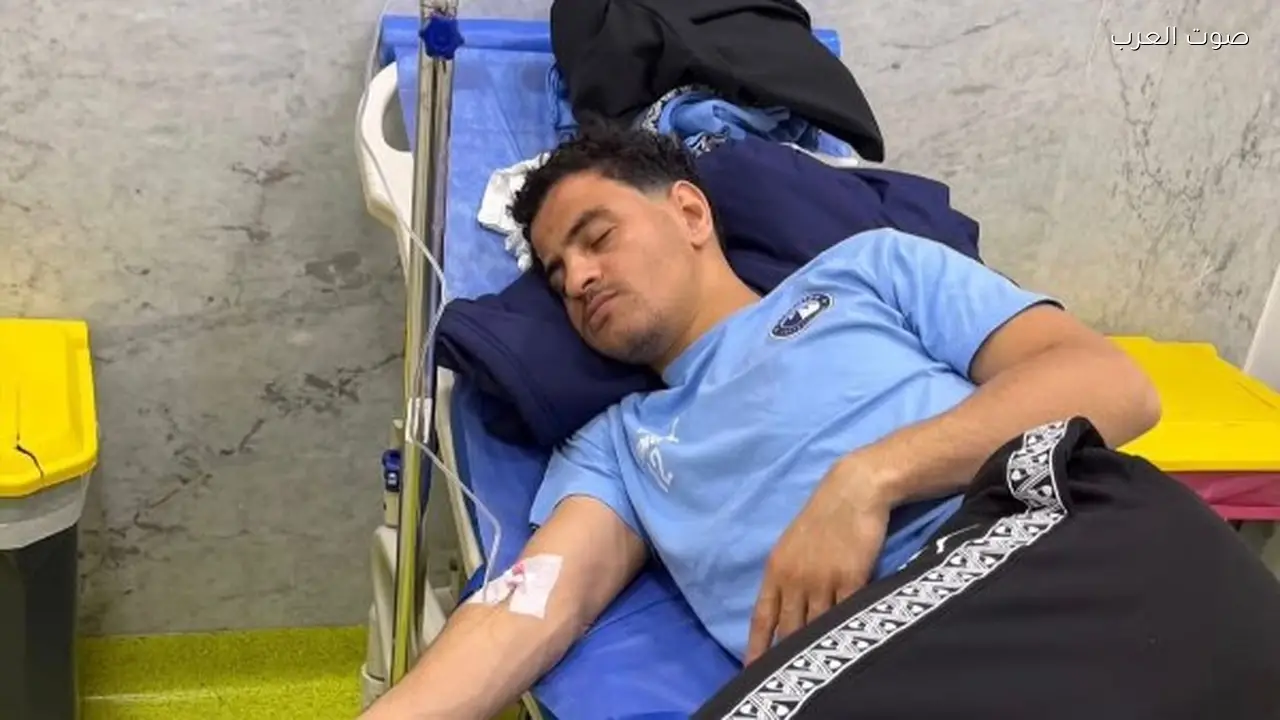 بيراميدز يوضح الحالة الصحية لأحمد توفيق بعد إصابته بنزلة برد