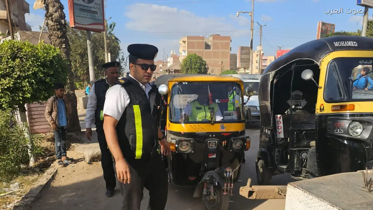 تحرير 172 مخالفة مرورية في الغربية لردع السائقين
