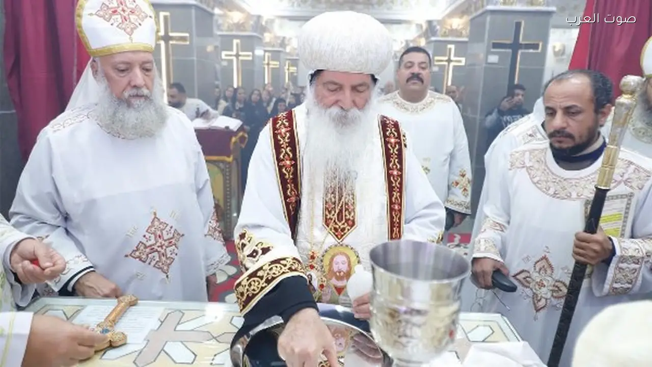 تدشين كنيسة البابا أثناسيوس في طما