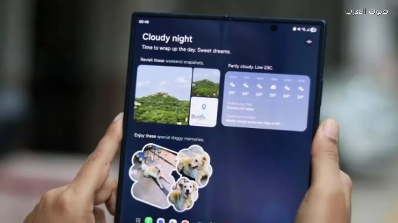 تسريبات جديدة حول هاتف سامسونج Galaxy Wide Fold المقبل