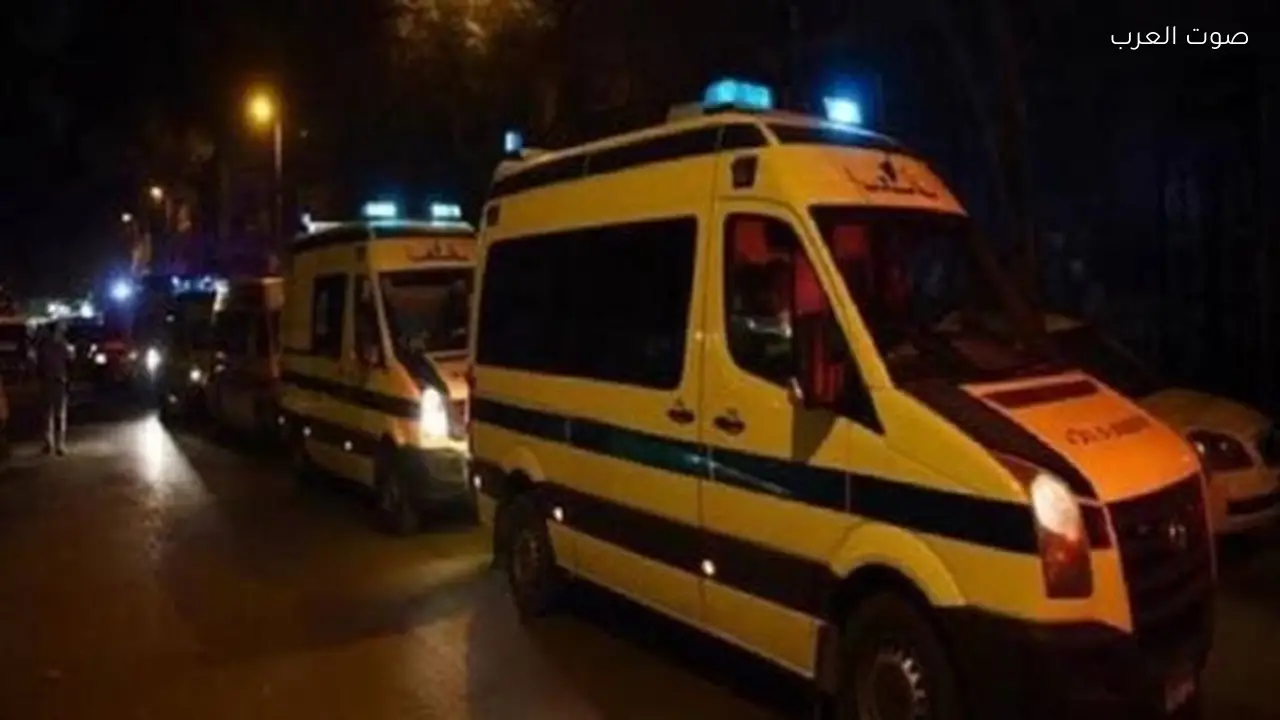 تصادم على الطريق الصحراوي في البحيرة يسفر عن إصابة 7 أشخاص