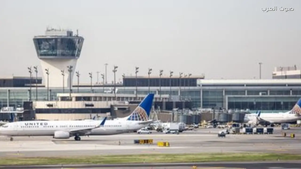 تعليق جميع الرحلات في مطار نيوآرك ليبرتي الدولي بأمريكا