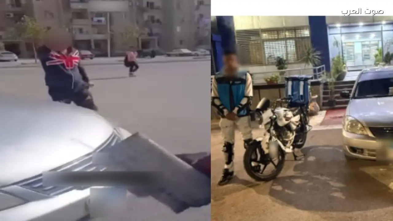 تفاصيل مشاجرة بين عامل توصيل وموظف في الجيزة