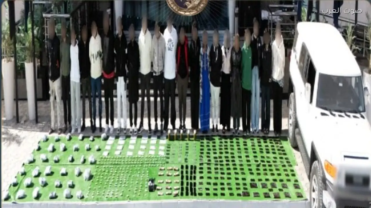 تهريب المخدرات عبر طائرة درون في الصحراء