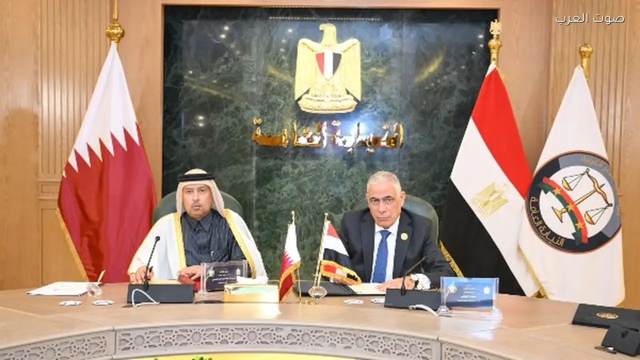 توقيع مذكرة تعاون بين النائب العام ونظيره القطري في التدريب