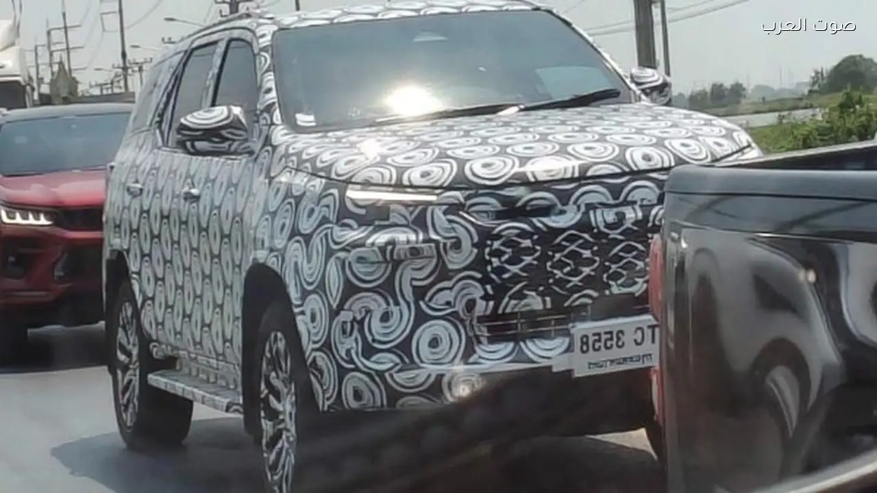 تويوتا فورتشنر 2027 تكشف عن تصميمها الجديد لأول مرة