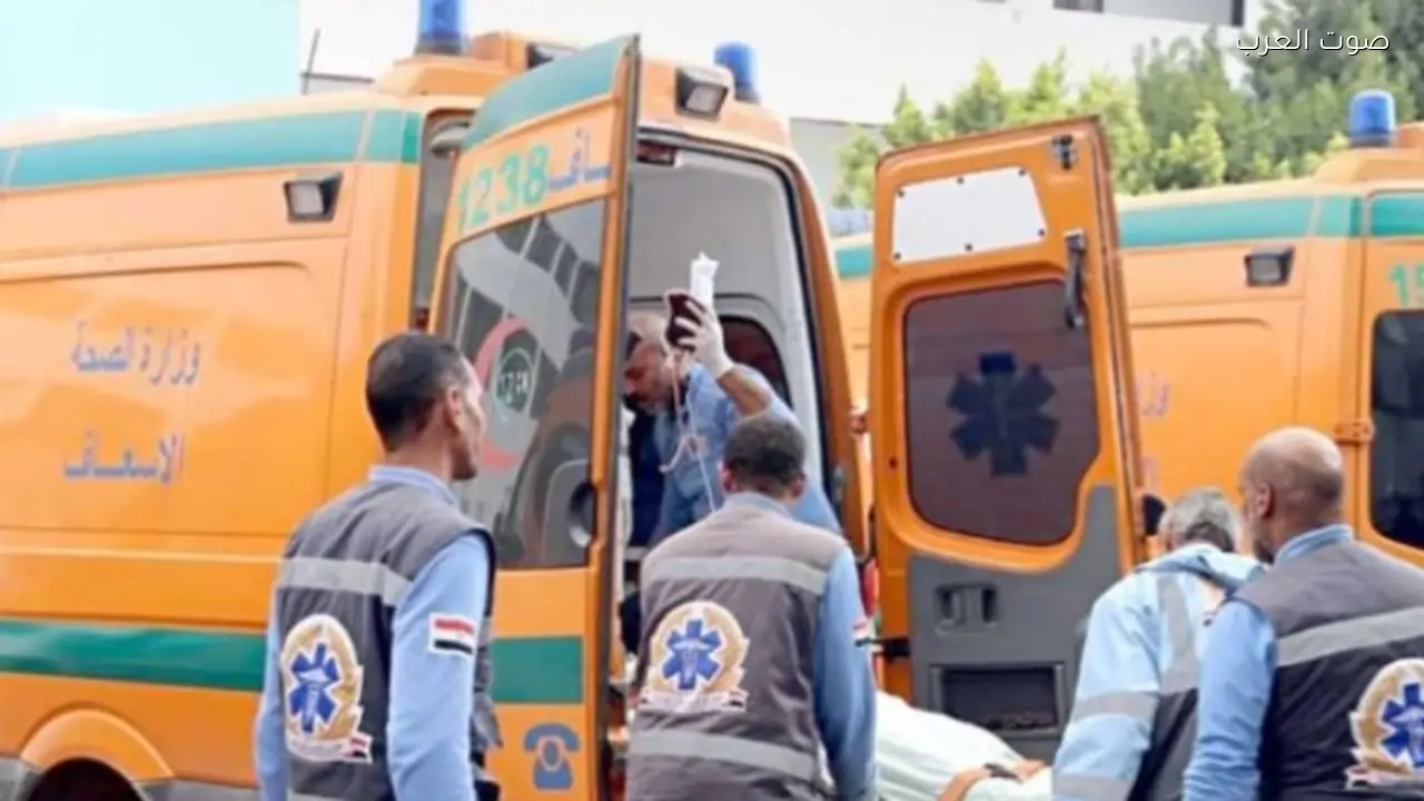 حادث تصادم سيارتين في أسوان يسفر عن إصابة 7 أشخاص