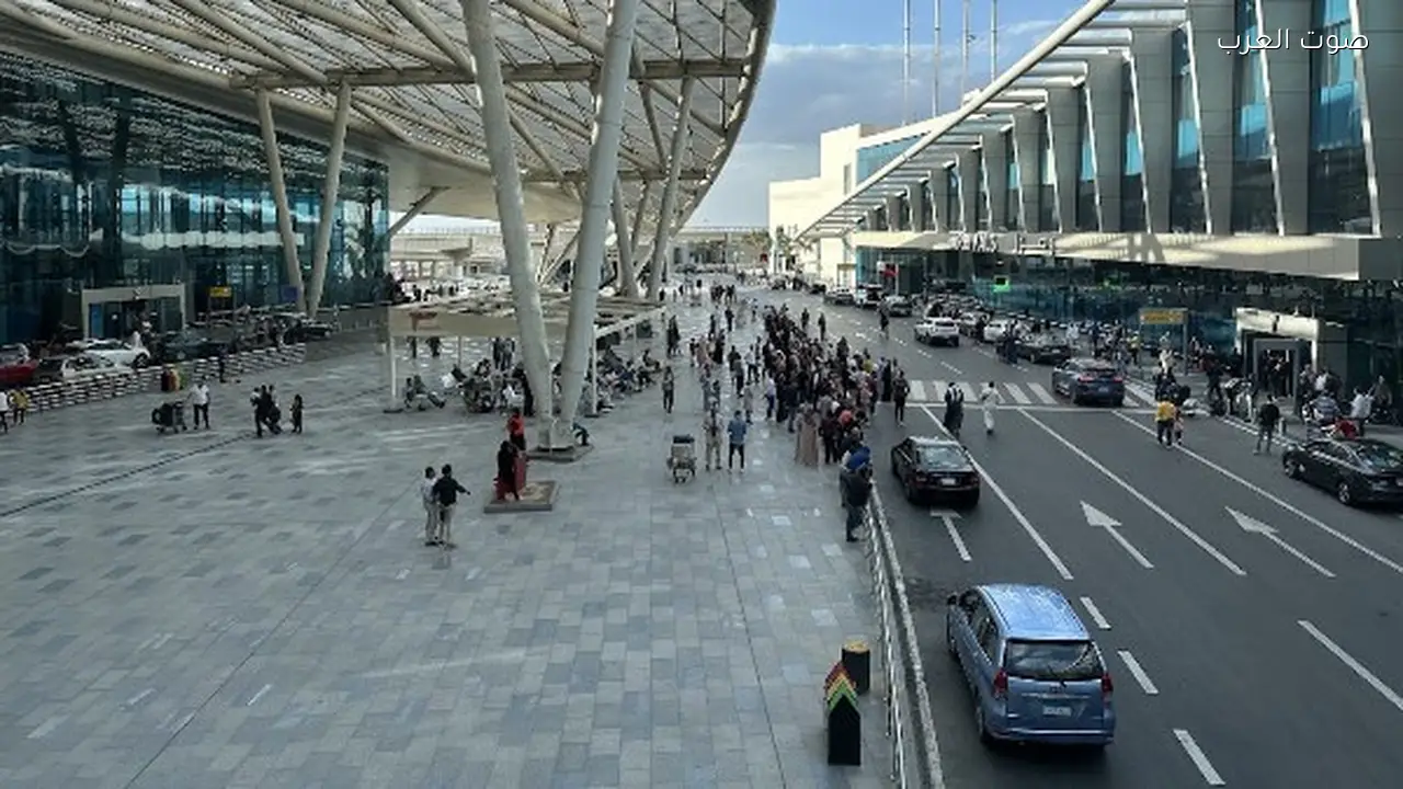 حريق بسيط في كرفانات مطار القاهرة