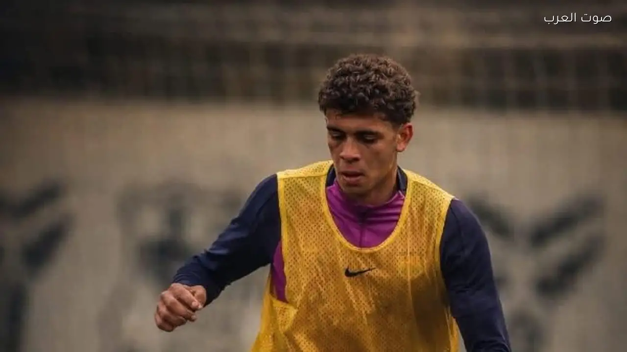 حمزة عبدالكريم يشارك في أول مران مع برشلونة