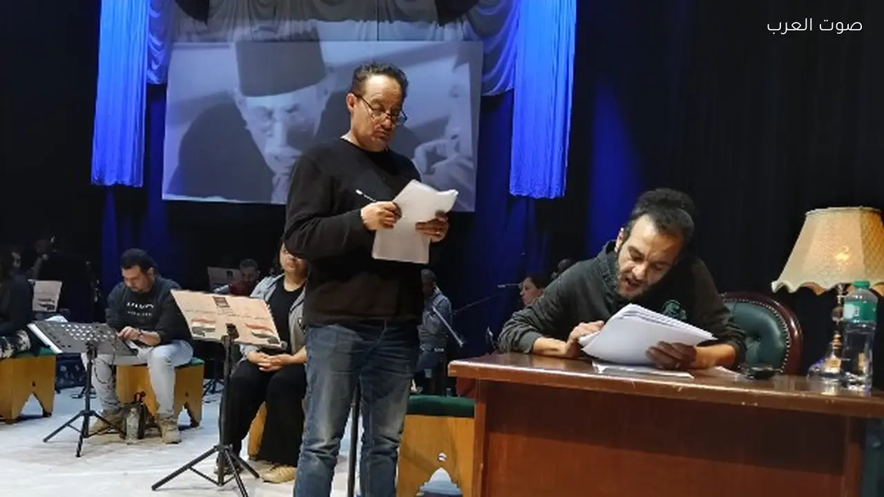 خالد محروس يؤدي دور نجيب الريحاني في “صاحب السعادة” بمسرح الغد