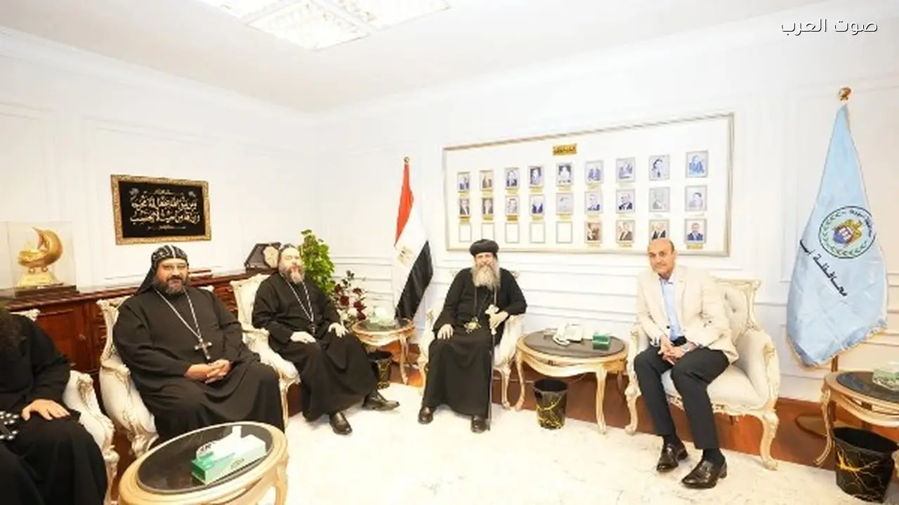 دير المُحرق يهنئ محافظ أسيوط الجديد في أجواء وطنية مميزة