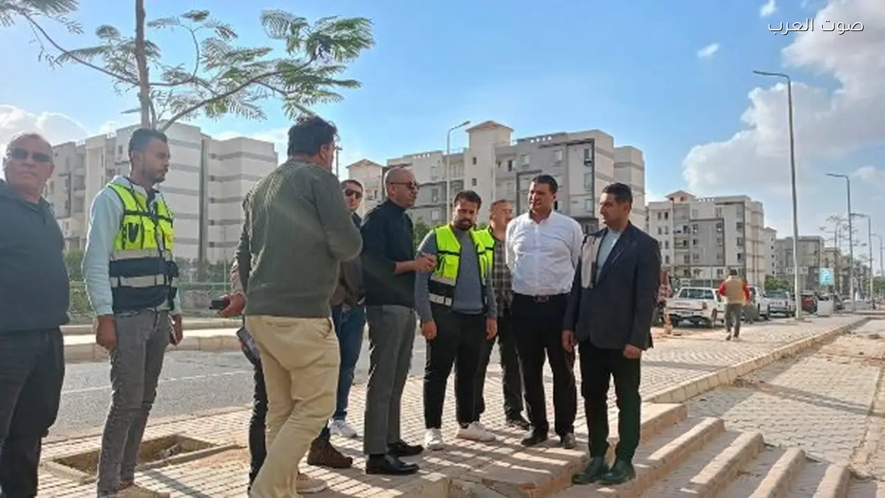 رئيس جهاز مدينة الشروق يتفقد مشروع سكن مصر ويؤكد على تحسين الصيانة والنظافة