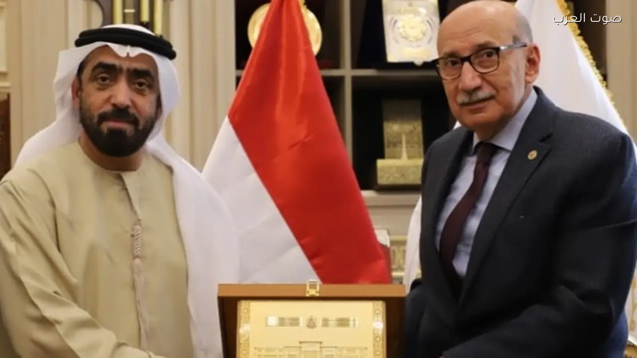 رئيس مجلس القضاء الأعلى يستقبل نظيره الإماراتي