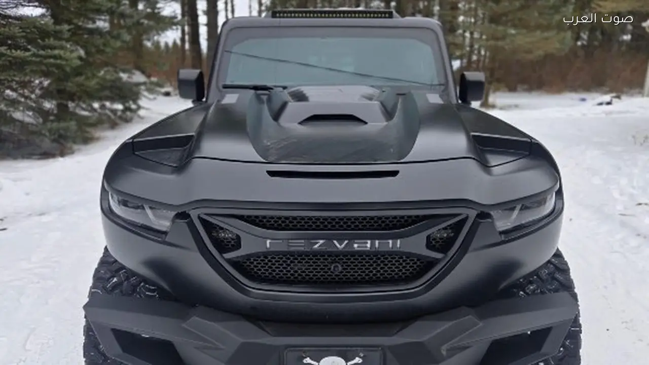 ريزفاني تكشف عن سيارة مدرعة مضادة للهجمات بأسعار تنافسية