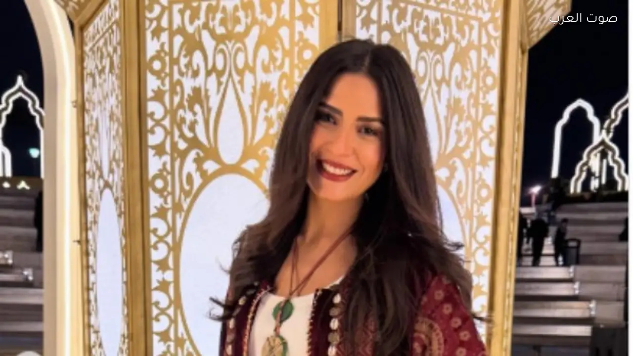 ريهام أيمن تتألق بالقفطان المطرز احتفالًا بشهر رمضان