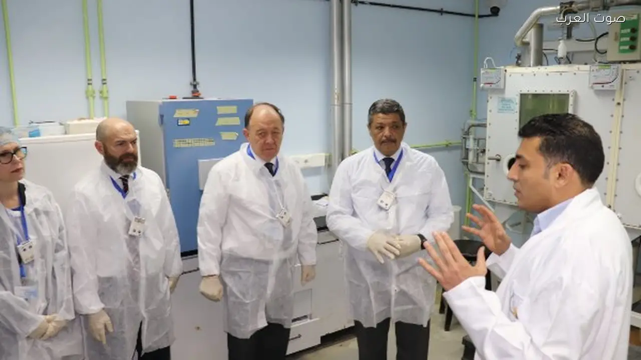سفير الأرجنتين يزور مدينة العلوم النووية في أنشاص